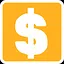 It's all about the money icon