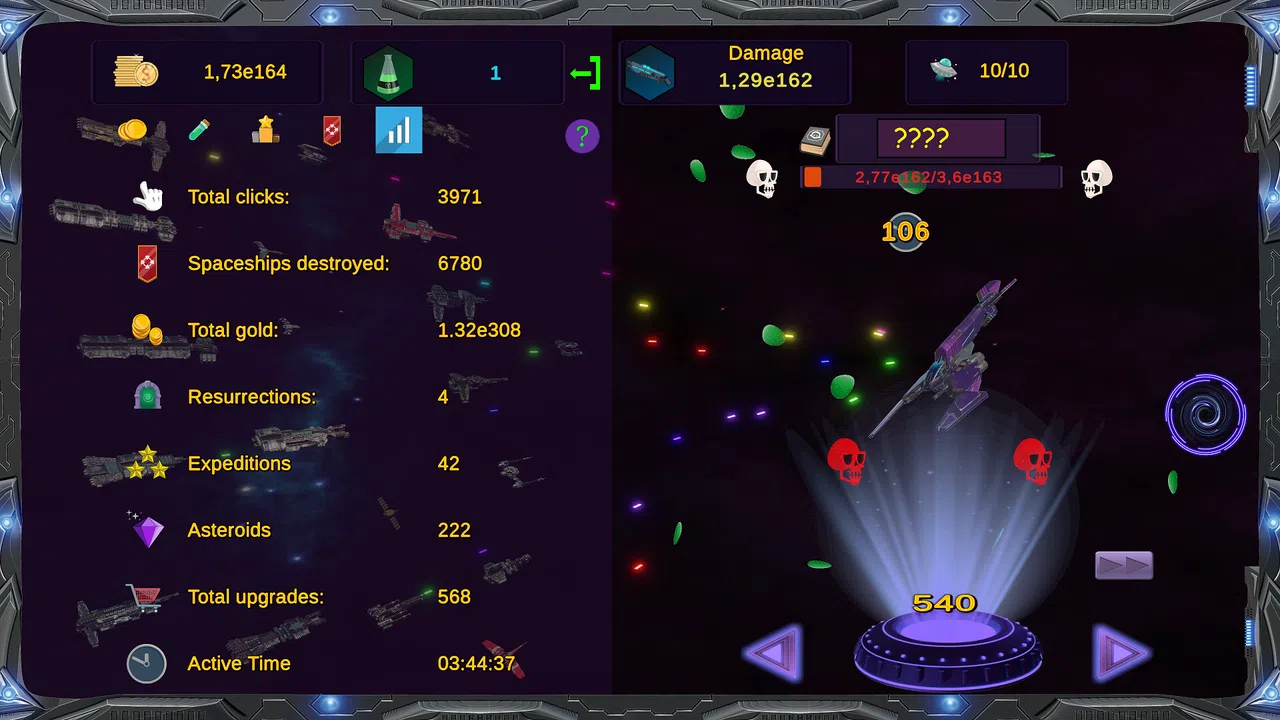 Star Clicker Odyssey Demo Screenshot 0