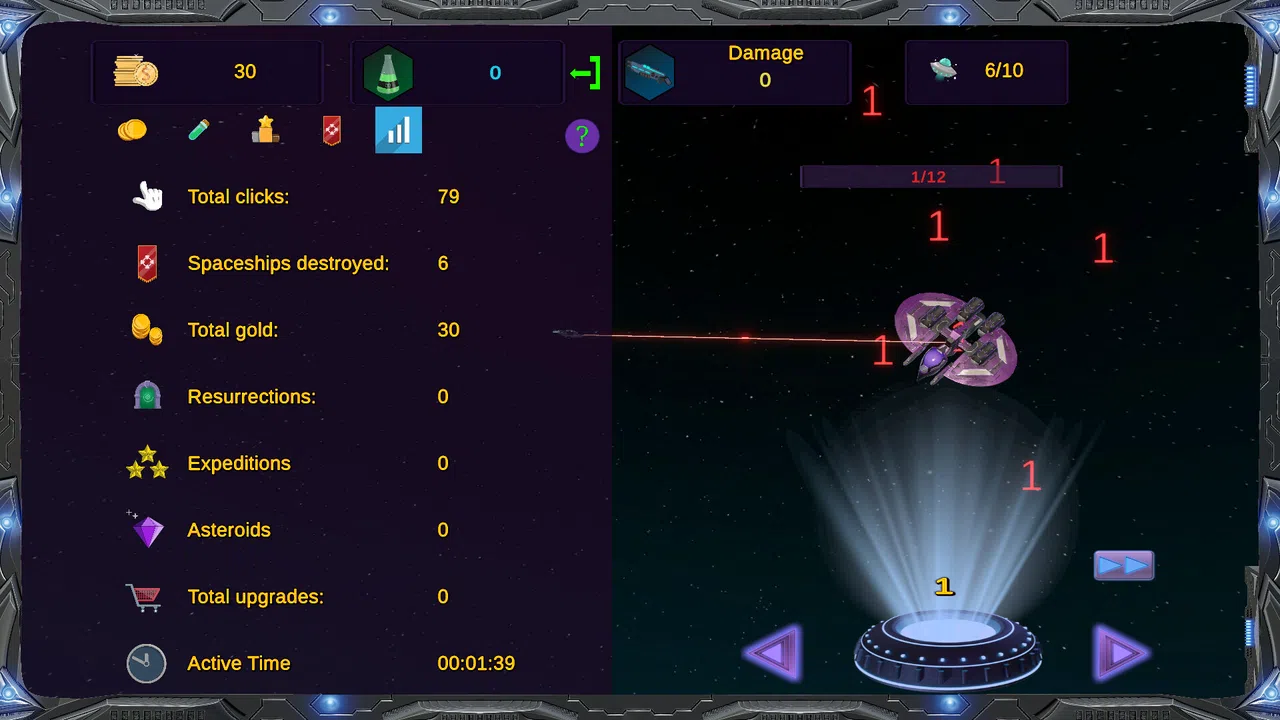 Star Clicker Odyssey Demo Screenshot 5