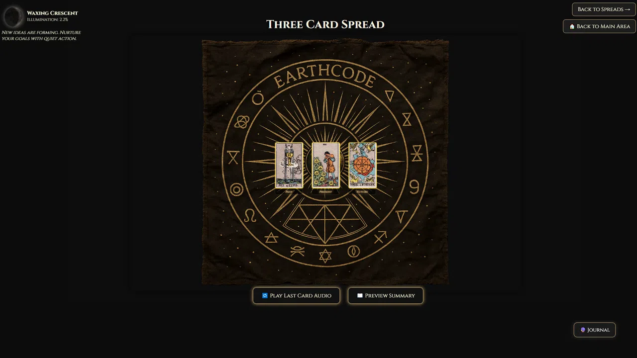Tarot Awakening Screenshot 2