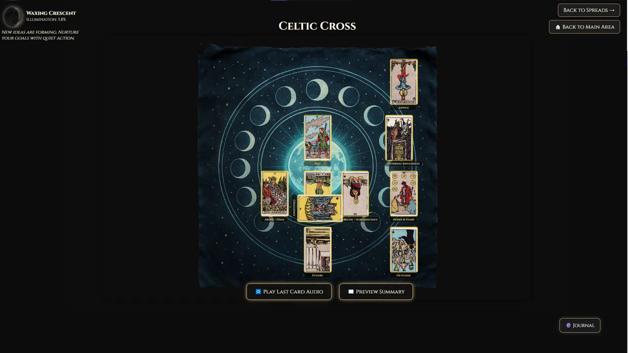 Tarot Awakening Screenshot 0