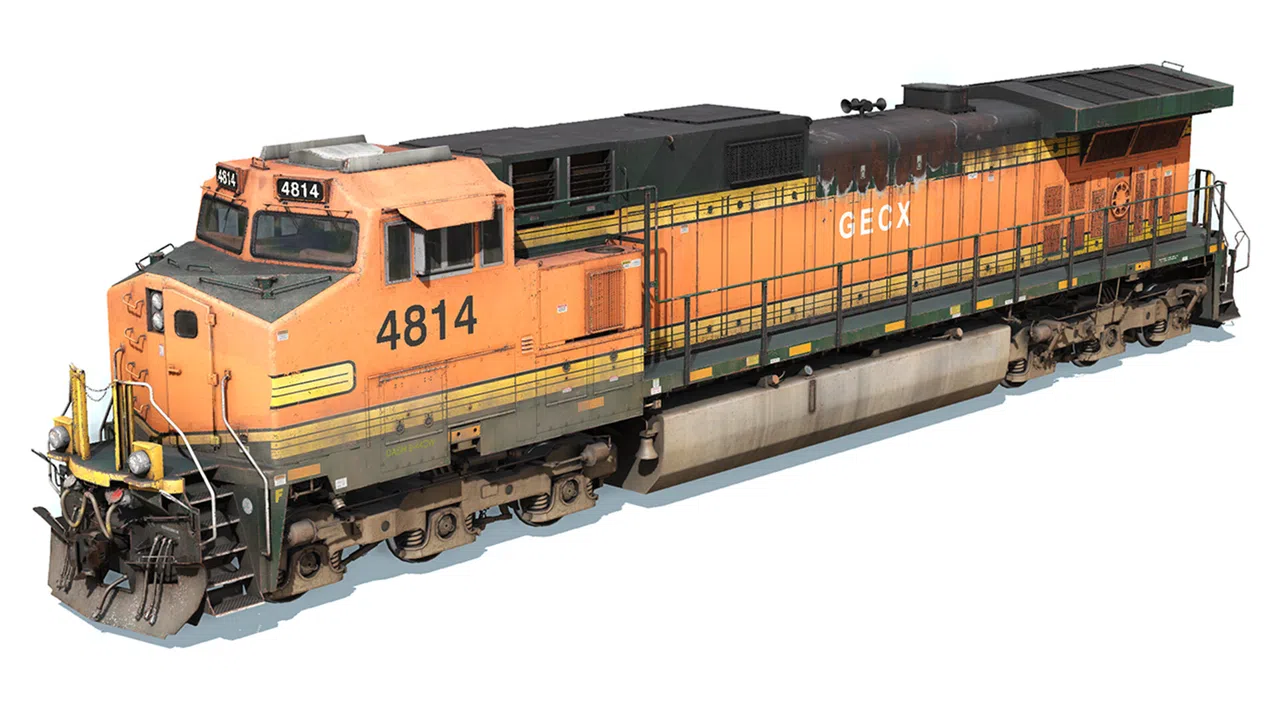Trainz 2022 DLC - GECX C44-9W EX-BNSF 4772-4877 Screenshot 3