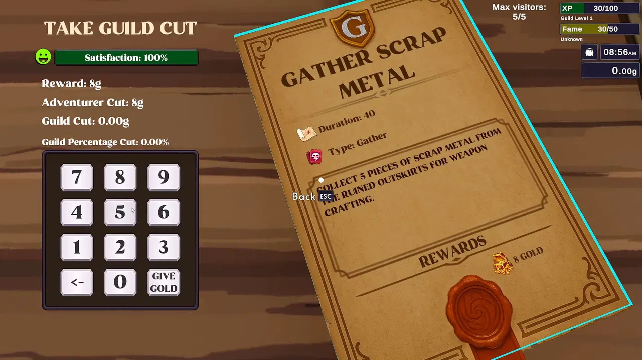 Guild Hall Simulator Screenshot 1
