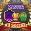Successfully predict placings in all rounds of Master Rank icon