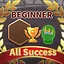 Successfully predict placings in all rounds of Beginner Rank icon