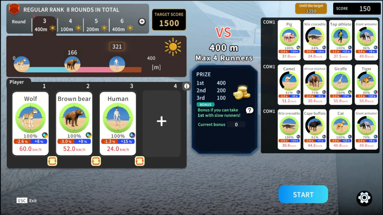 Animal Run Relay Screenshot 1