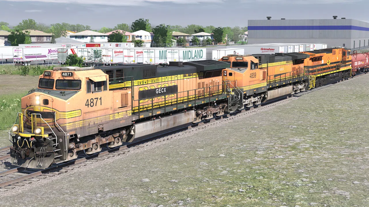 Trainz Plus DLC - GECX C44-9W EX-BNSF 4772-4877 Screenshot 0