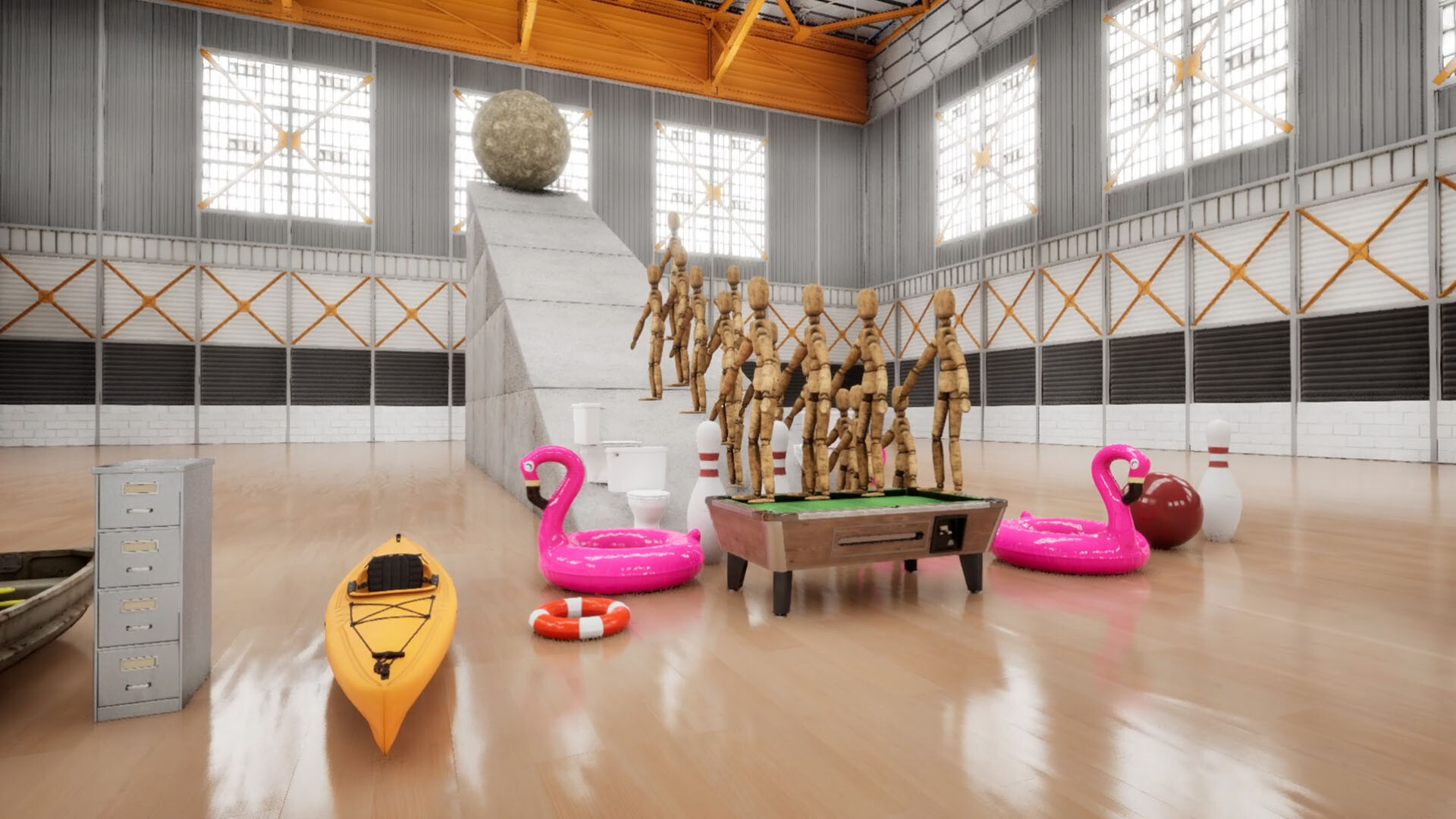 Ragdoll Physics Experiments Demo Screenshot 4