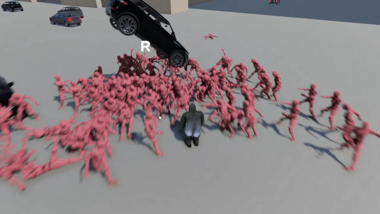 A Gorilla vs 100 Men Simulator Screenshot 0
