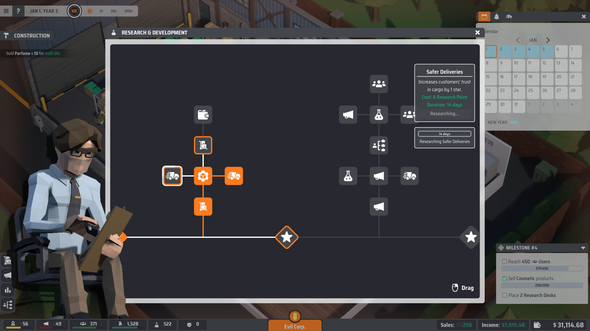 E-Shop Tycoon Demo Screenshot 1