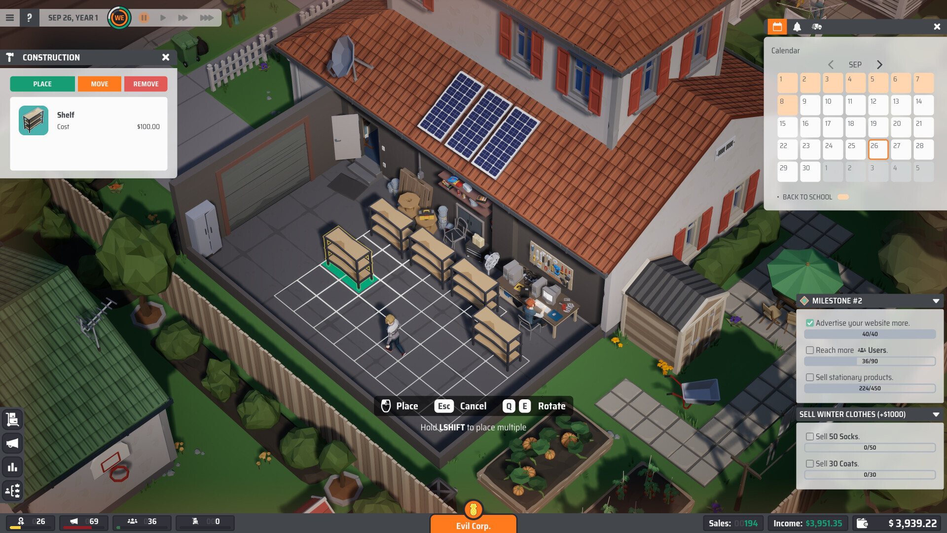 E-Shop Tycoon Demo Screenshot 3