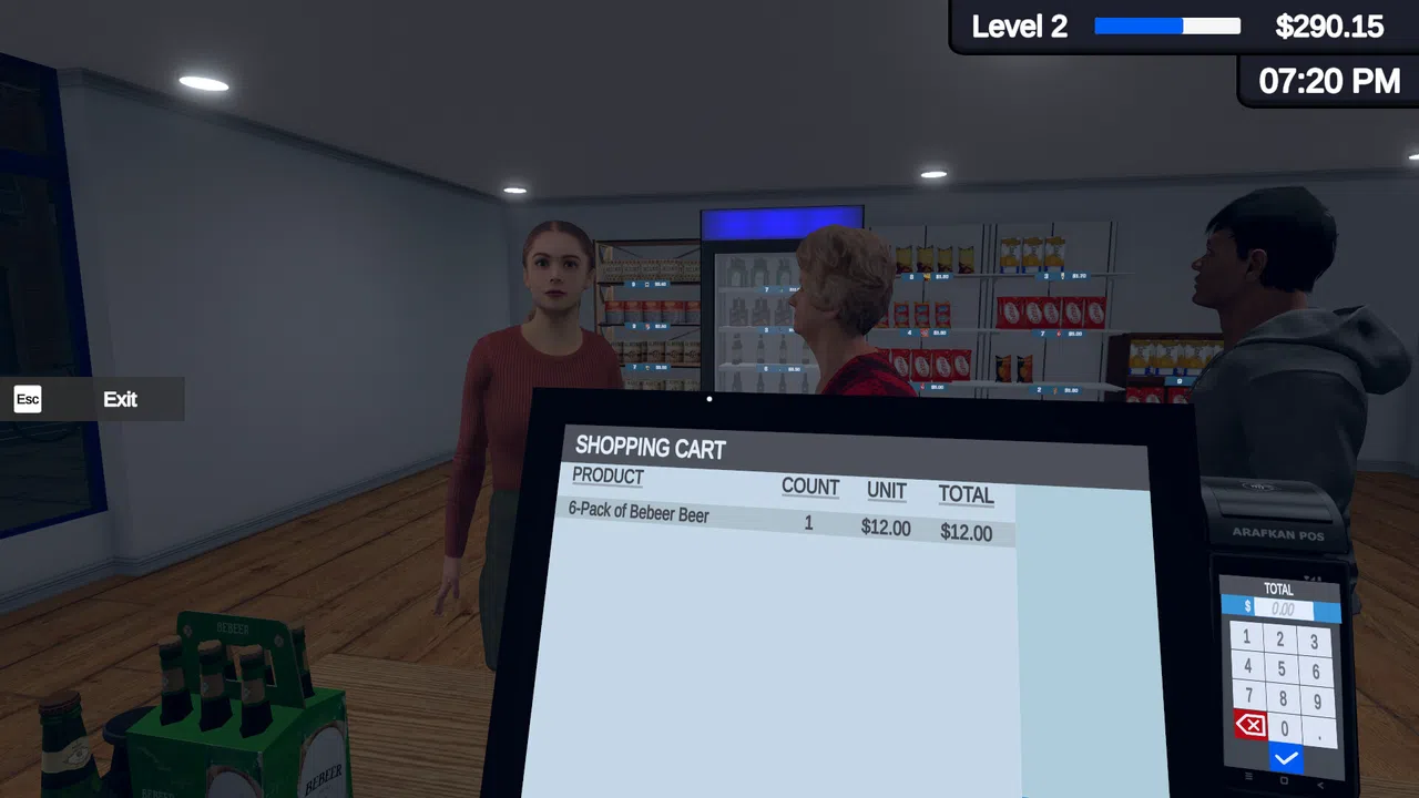 Booze Shop Simulator Prologue  Screenshot 1