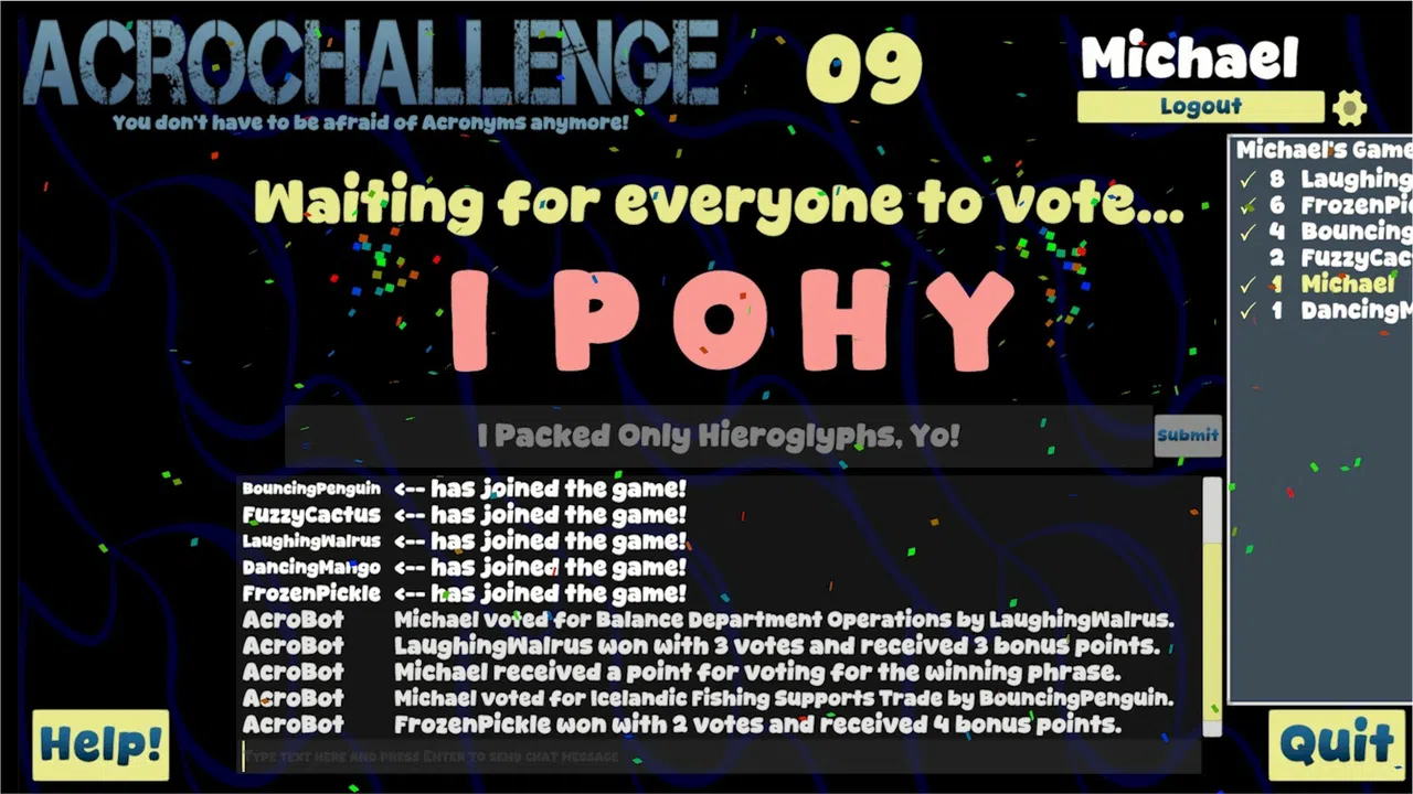 AcroChallenge Screenshot 0