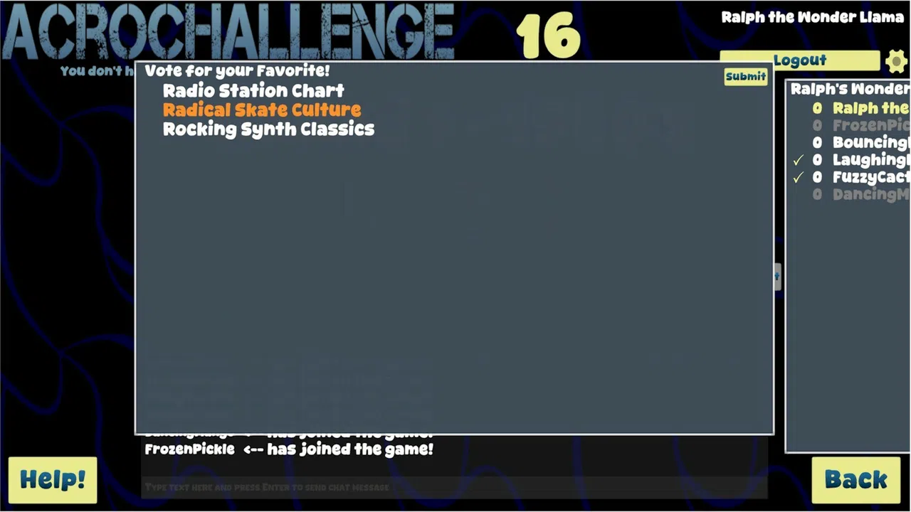 AcroChallenge Screenshot 2