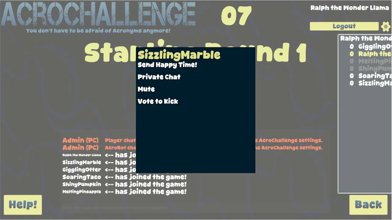 AcroChallenge Screenshot 3