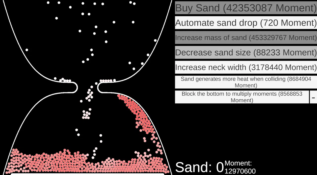 Falling Sand Idle Screenshot 2
