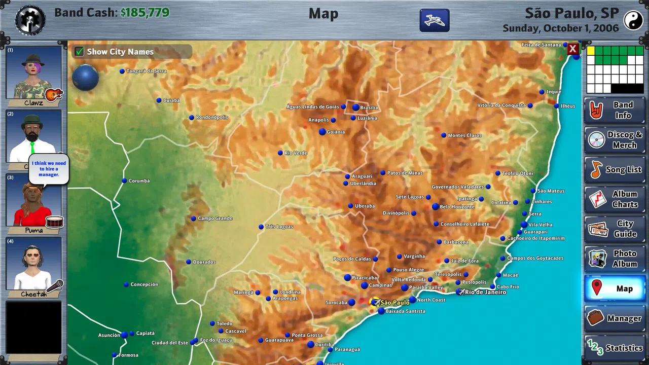 Rising Star 2 - Please, Come to Brazil Screenshot 1