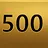 Hit 500!
