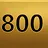 Hit 800!