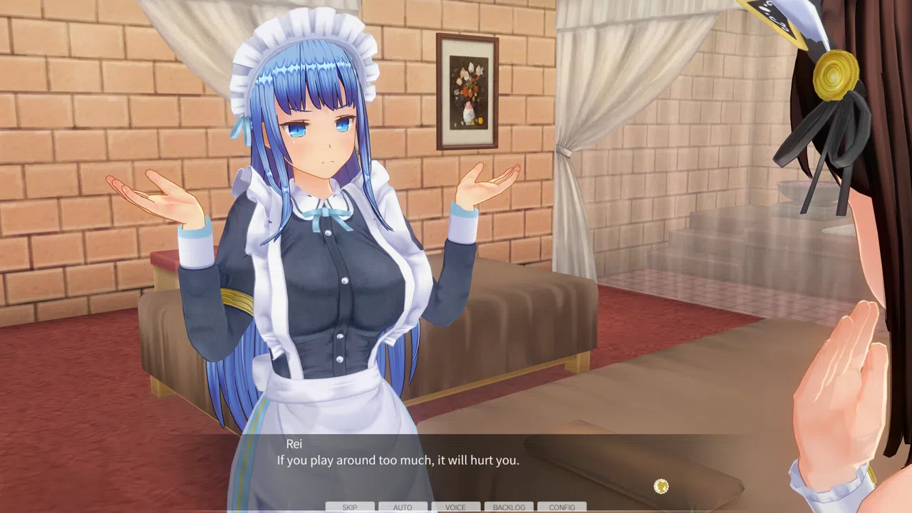 CUSTOM ORDER MAID 3D2 Overly Serious and Reserved Proper Lady GP-01 Screenshot 1