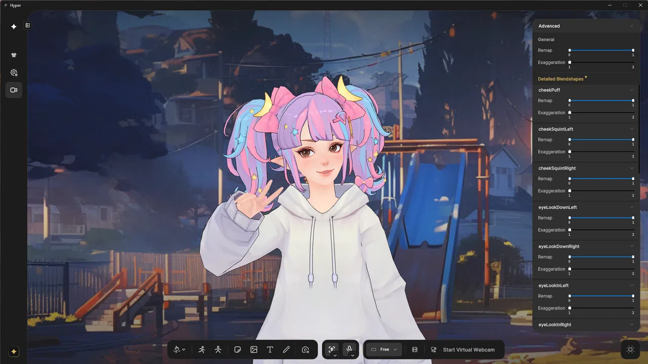 Hyper Online: VTuber Avatar Studio - Hyper Pro DLC Screenshot 0