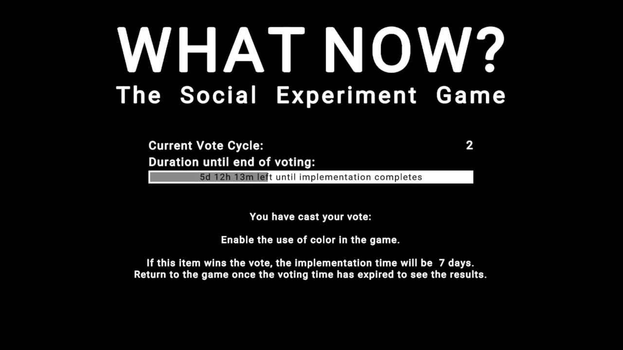WHAT NOW? - The Social Experiment Game Screenshot 3