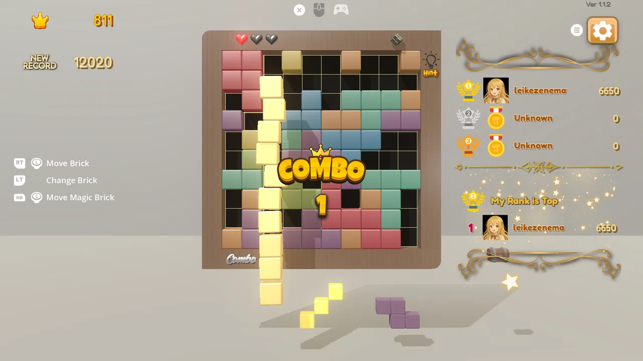 Bricks 10x10 Screenshot 10