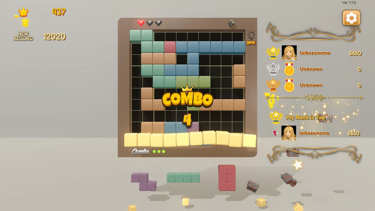 Bricks 10x10 Screenshot 3
