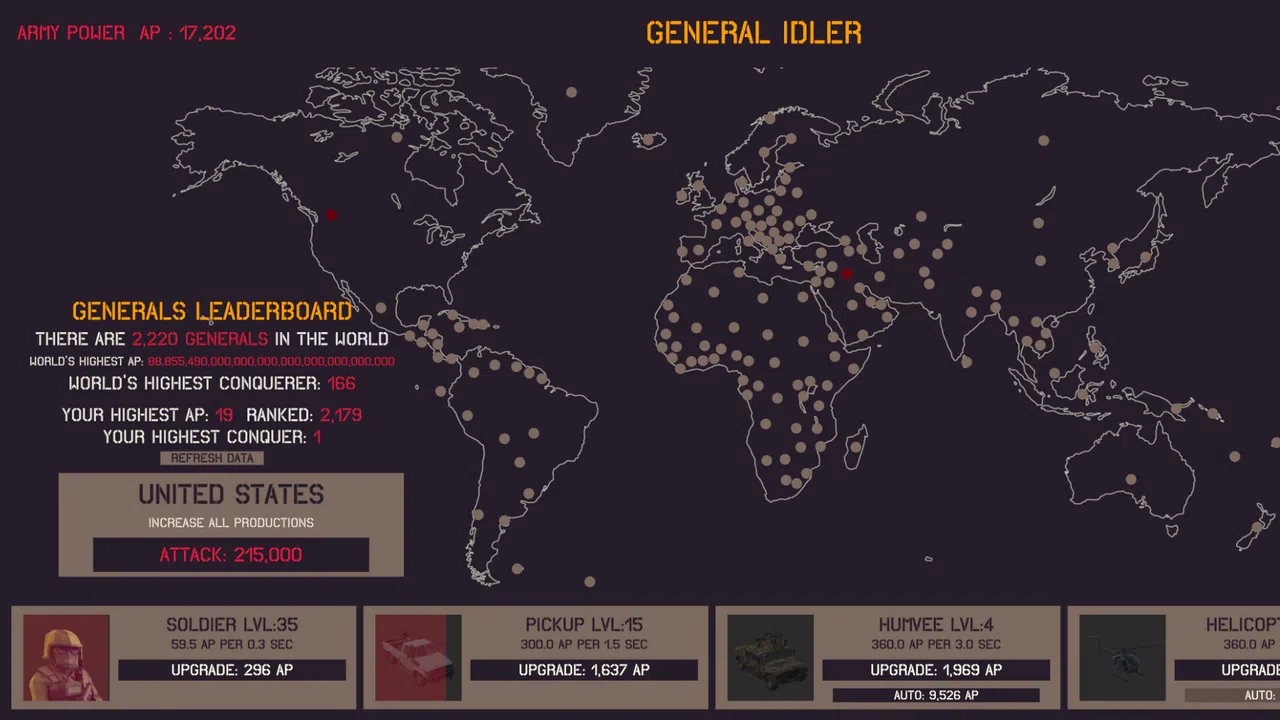 GENERAL IDLER Demo Screenshot 2