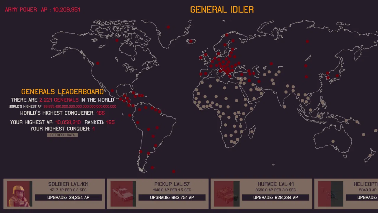 GENERAL IDLER Demo Screenshot 3