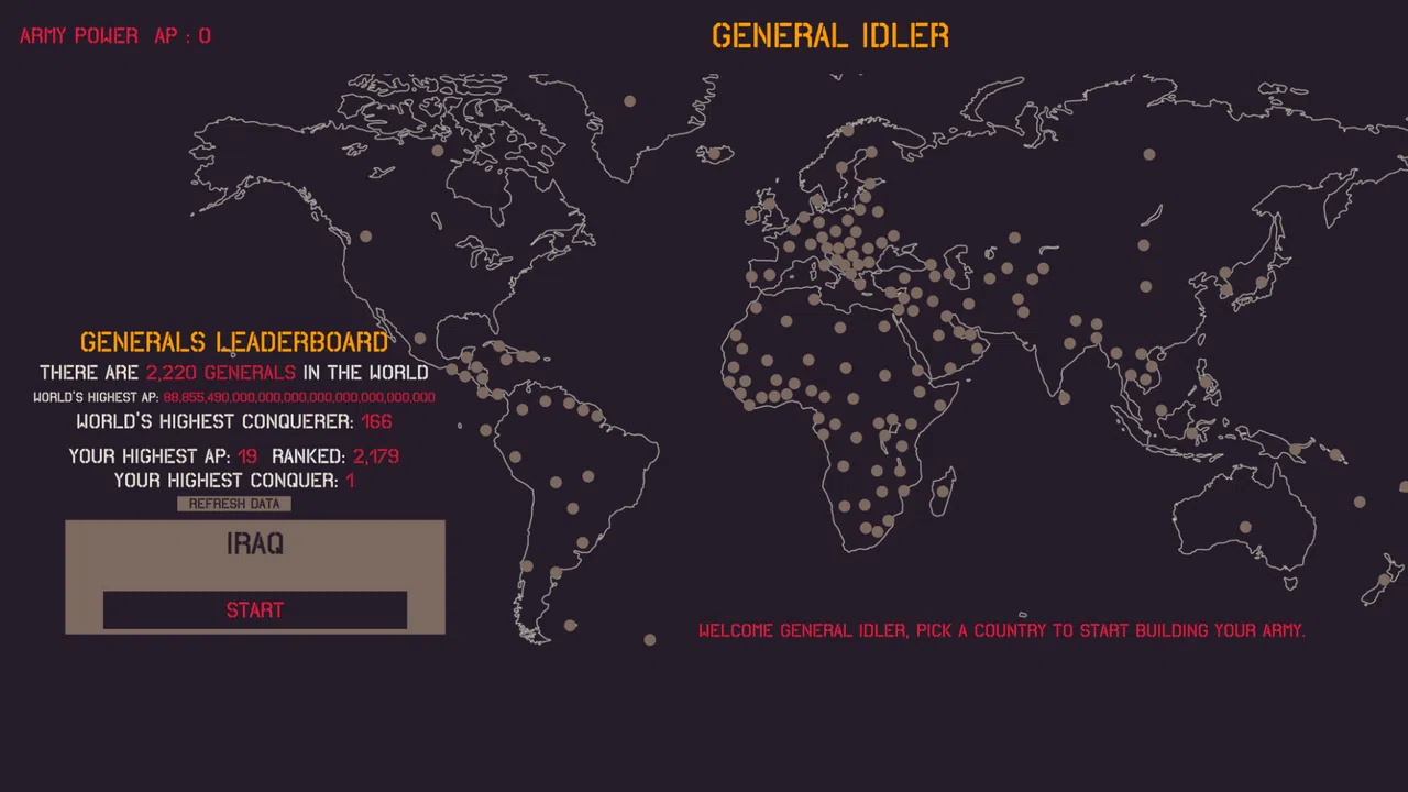 GENERAL IDLER Demo Screenshot 0