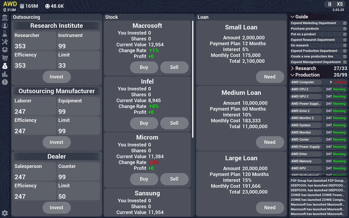 Computer Manufacturer Screenshot 5