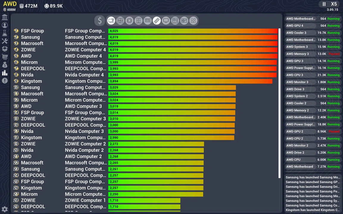 Computer Manufacturer Screenshot 6