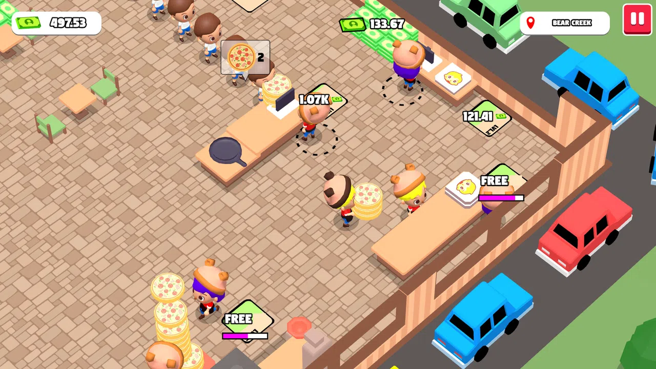 Idle Pizza Business Demo Screenshot 2