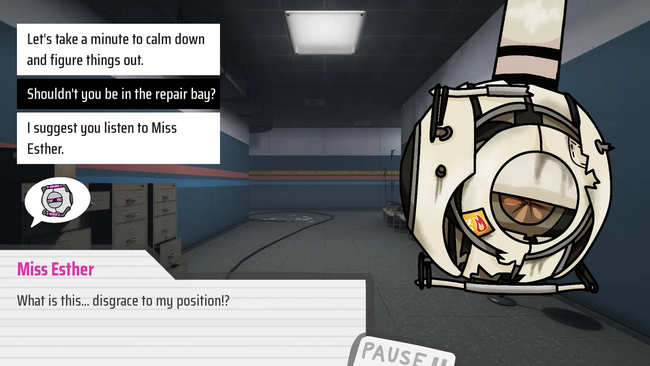 Aperture Dating Simulator Screenshot 2