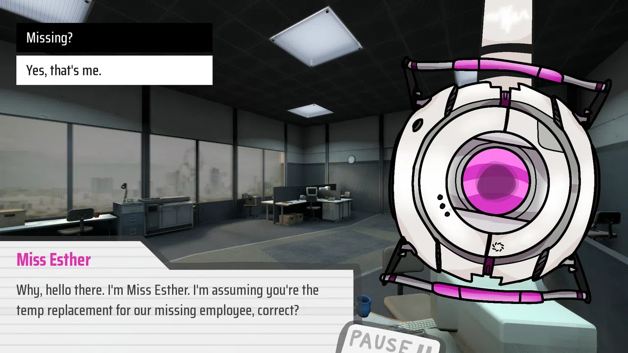 Aperture Dating Simulator Screenshot 0