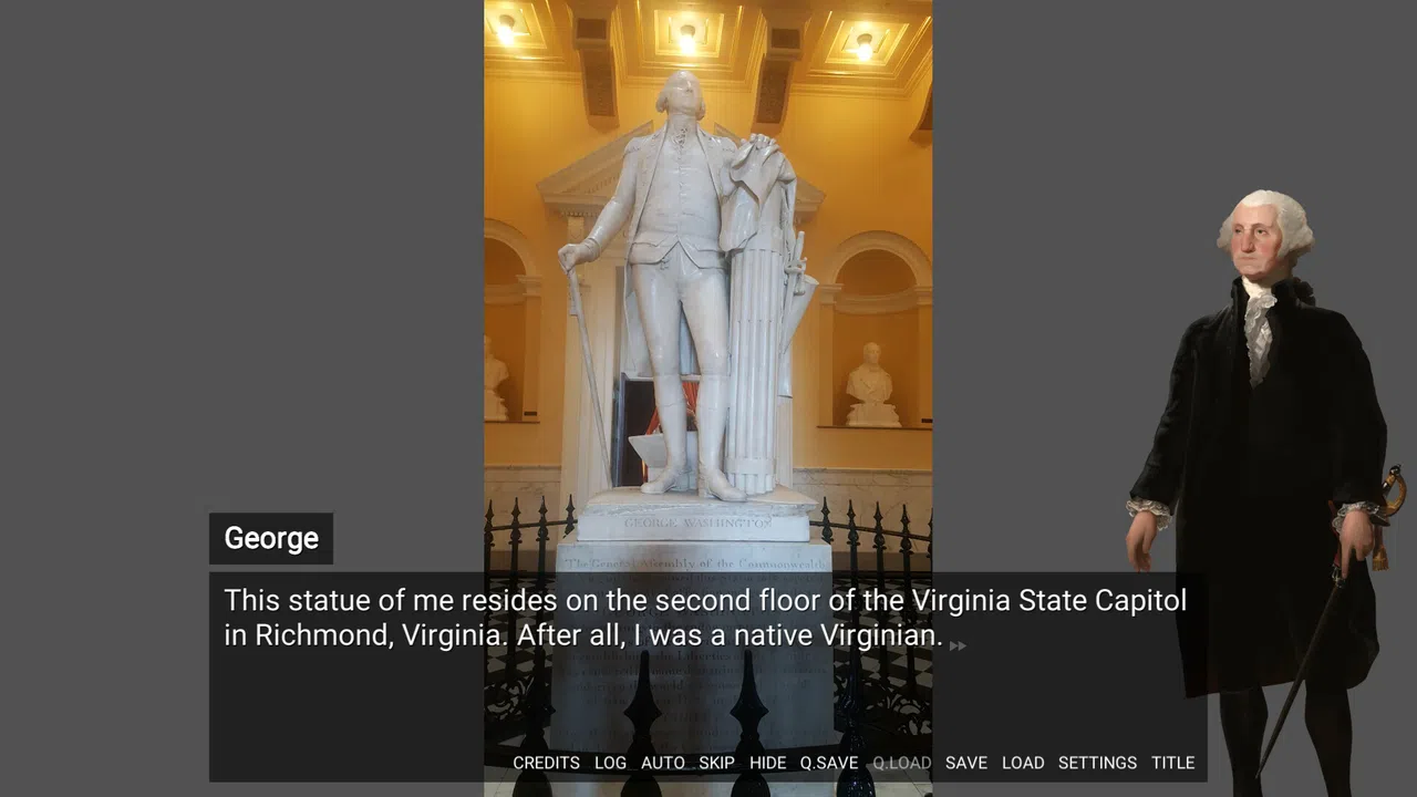 Important People of History: Presidents - George Washington Screenshot 2