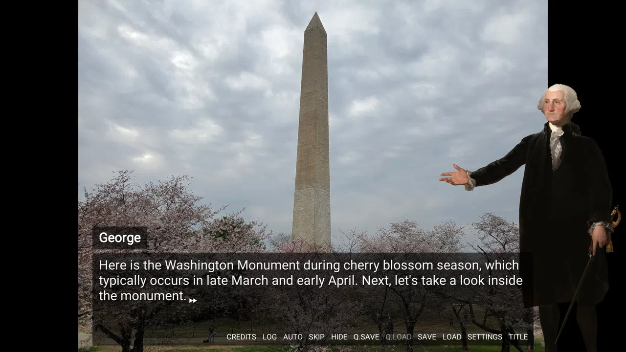 Important People of History: Presidents - George Washington Screenshot 0