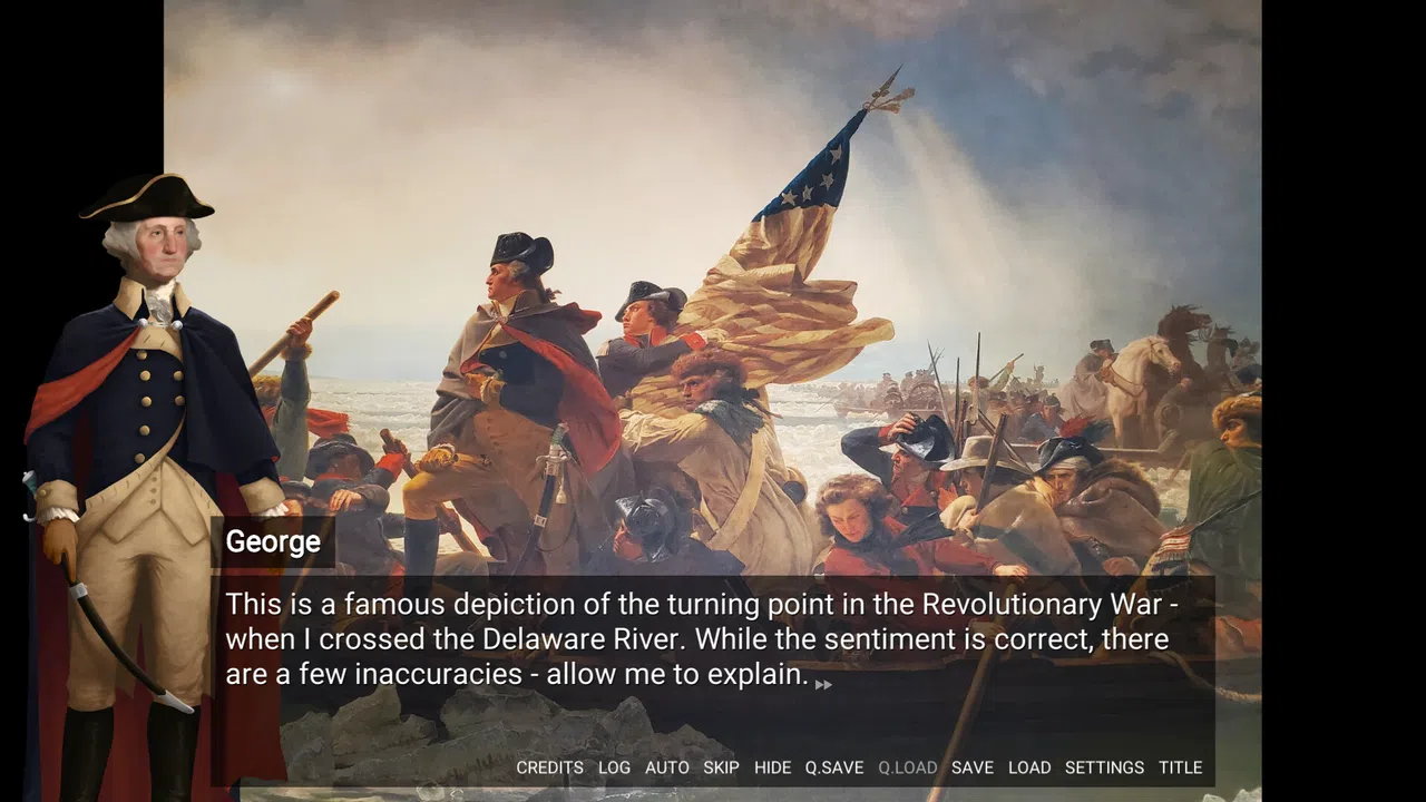 Important People of History: Presidents - George Washington Screenshot 1