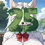 25 level completed icon