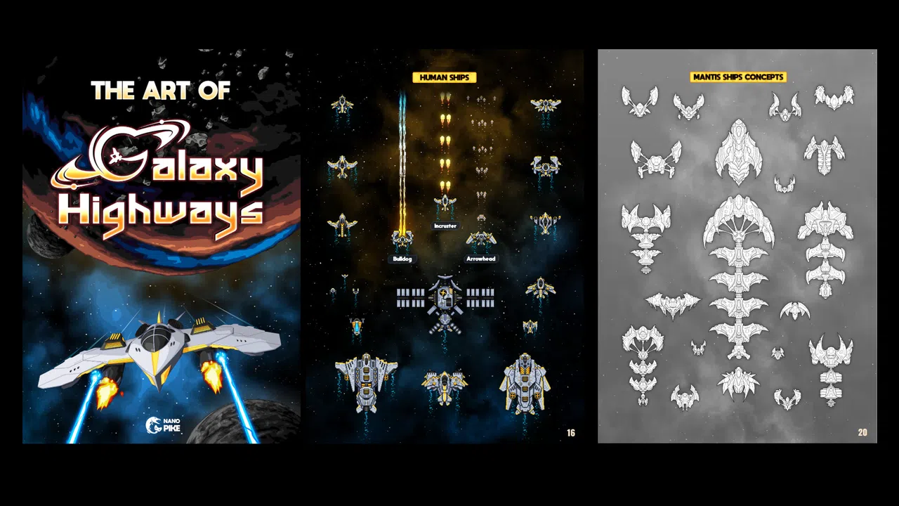 Galaxy Highways - Digital Artbook and Coloring book Screenshot 0