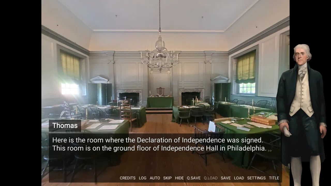 Important People of History: Presidents - Thomas Jefferson Screenshot 0