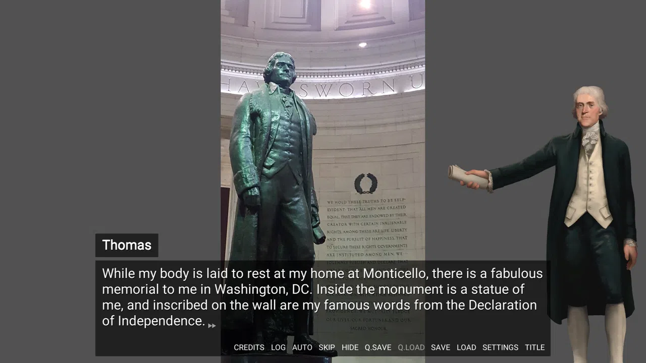 Important People of History: Presidents - Thomas Jefferson Screenshot 1