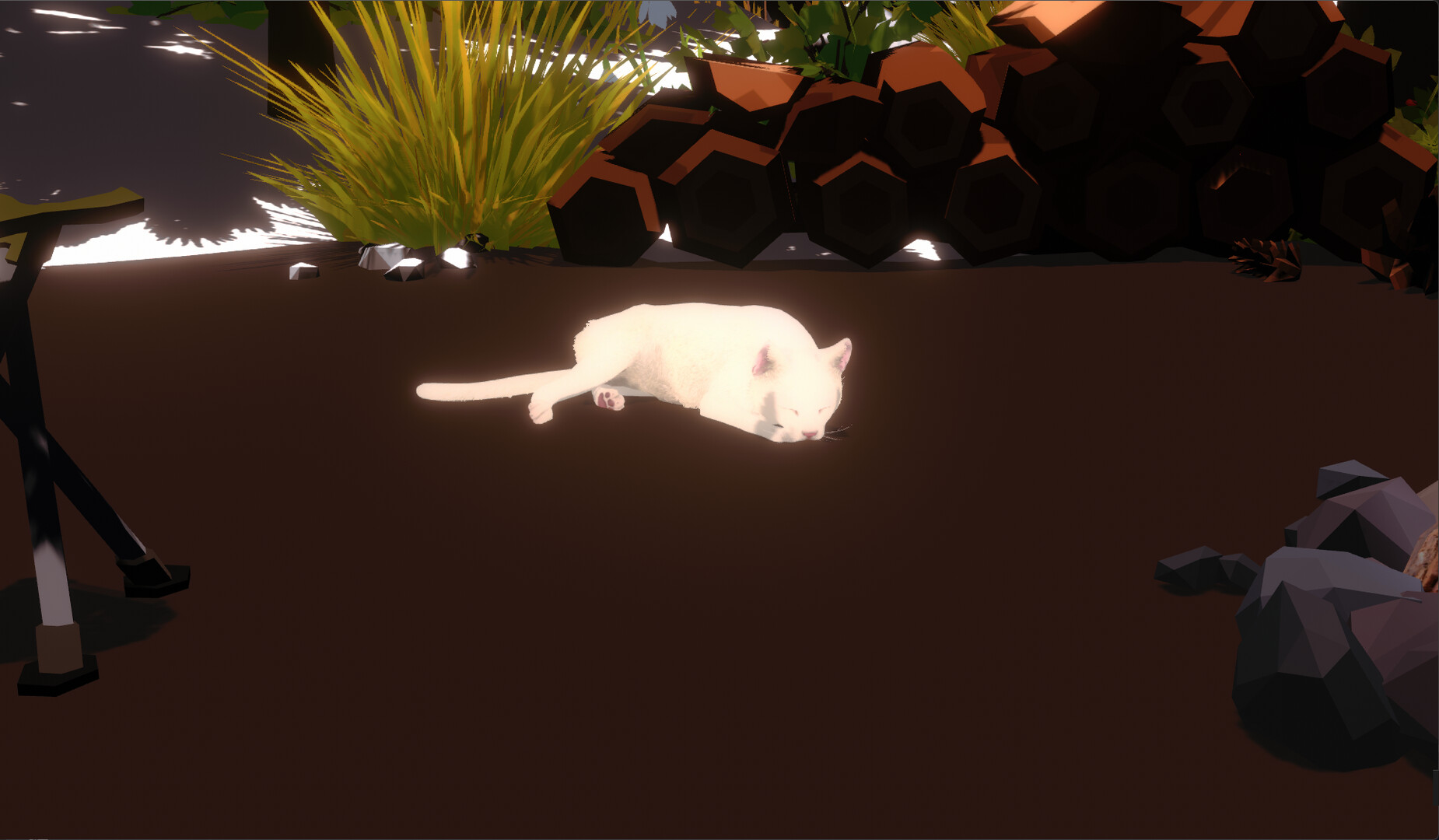 たき火と猫 Screenshot 2