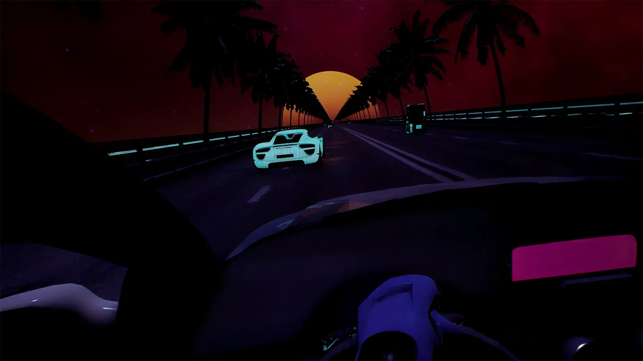 Synthwave Burnout VR Screenshot 4