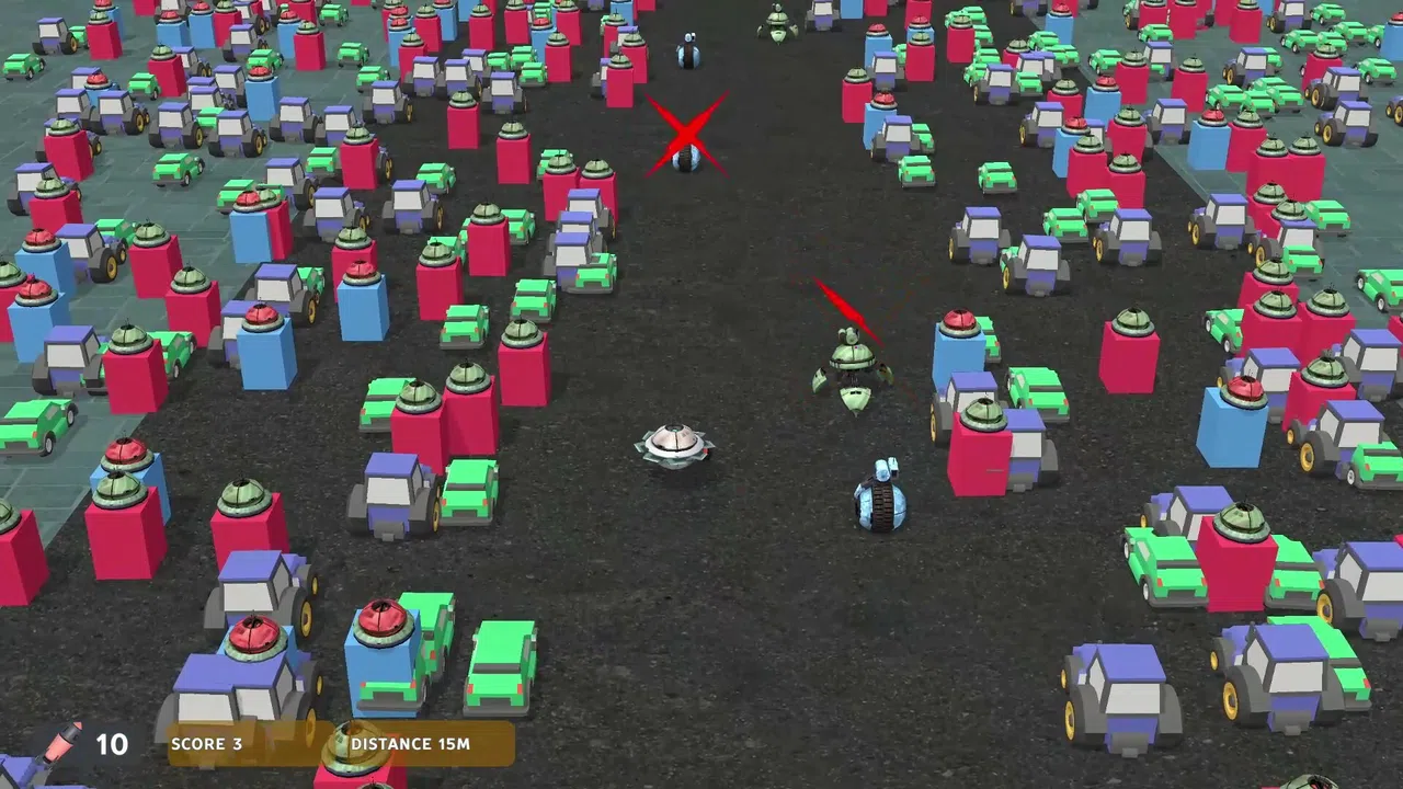 Endless Robot dash Screenshot 0