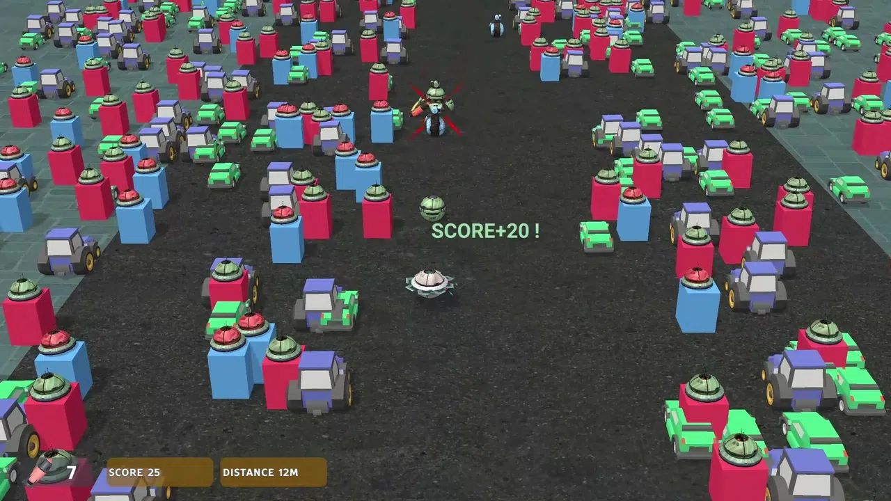 Endless Robot dash Screenshot 1