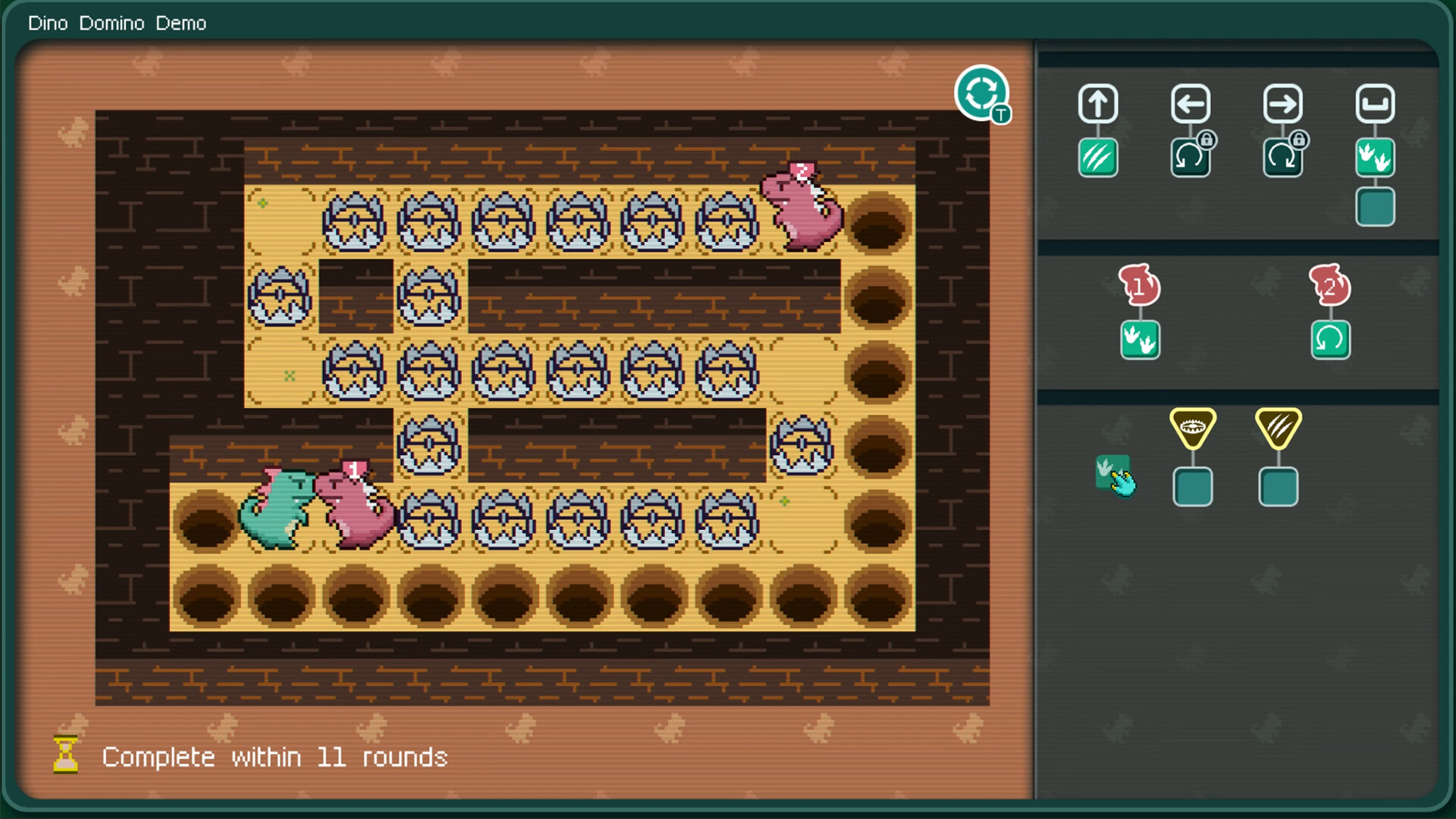 Dino Domino Screenshot 0