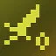 Blade of a brave warrior icon
