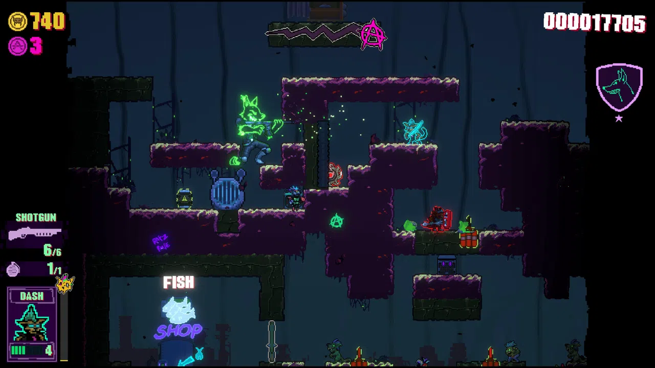 CLAWPUNK Demo Screenshot 2